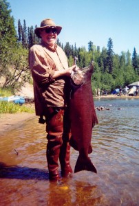 Craig with his King Salmon